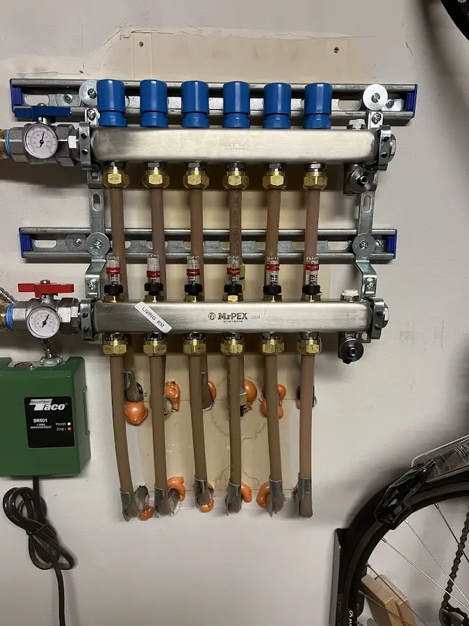 Plumber performing Leak Detection at a residential property in New Orleans